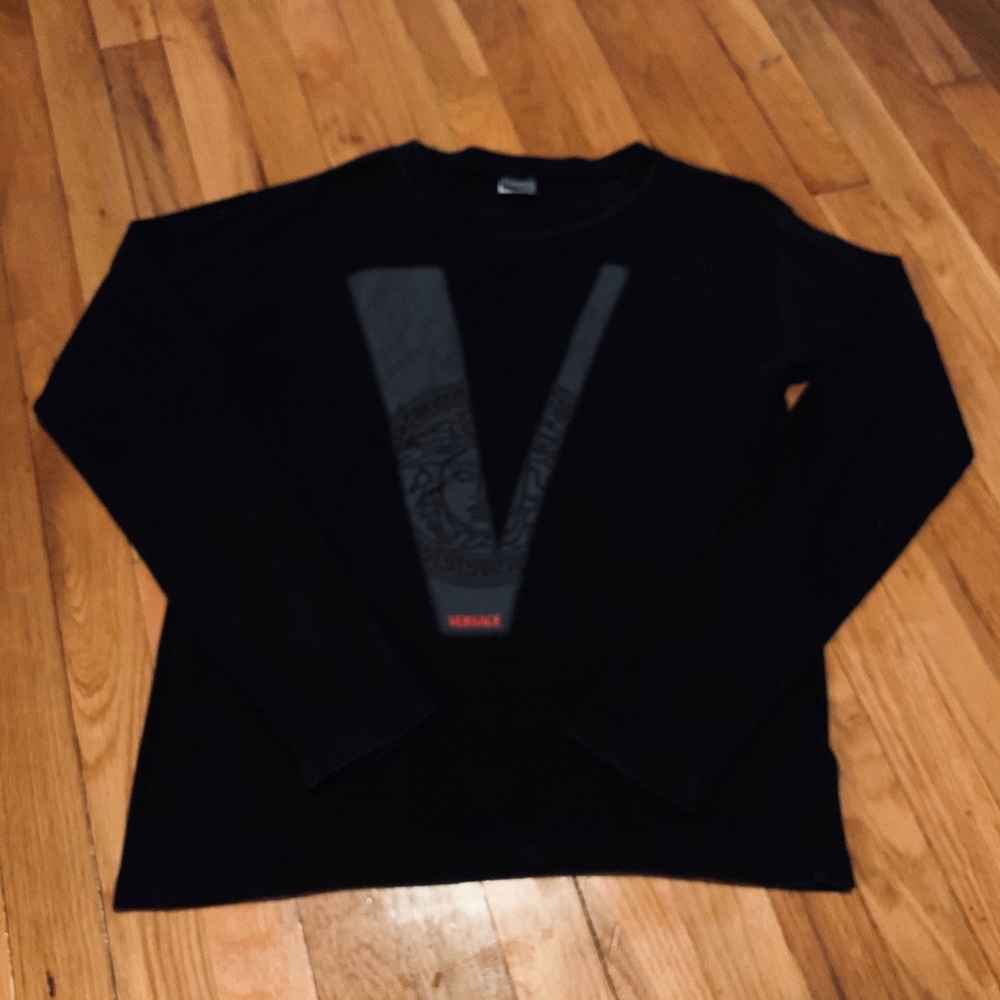 BLACK WOMENS VERSACE SWEATER/LONGSLEEVE!
